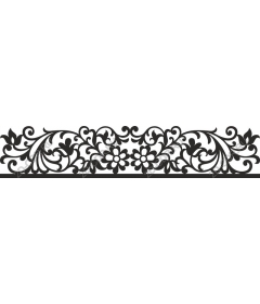 Exquisite flower pattern