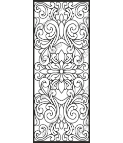  Elegant floral pattern