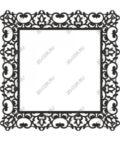  Elegant decorative vintage frame