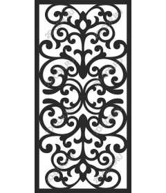  Elegant intricate swirling pattern