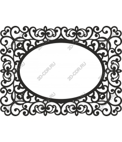 Exquisite elegant frame