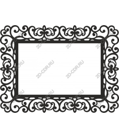 Exquisite elegant frame
