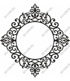 Exquisite decorative frame