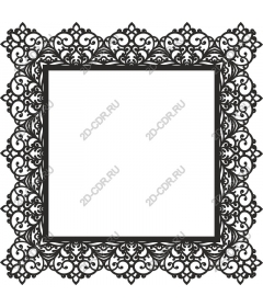 Exquisite vintage frame