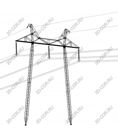  Башня передачи электроэнергии