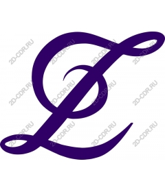  Elegant purple logo L