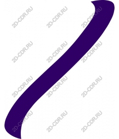  Bold purple on a continuous form