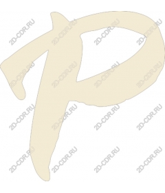  Stylized letter P