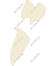  Elegant abstract shape