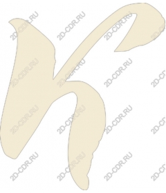  Elegant letter K