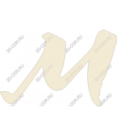  Stylish letter M