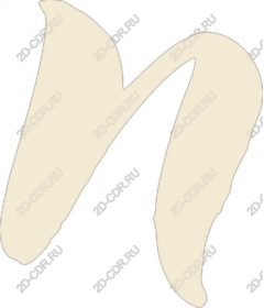  Elegant letter N