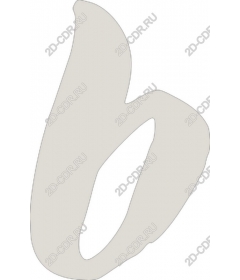  Stylized letter "b" in a neutral tone