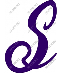  Elegant purple letter