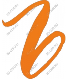  Bright orange "Z"