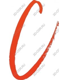  Fat art letter C