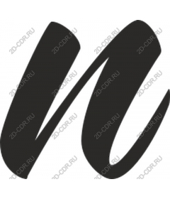  A stylized letter "N"