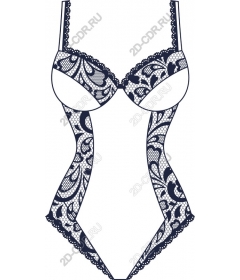  Elegant lace bodysuit