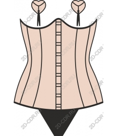  Elegant corset
