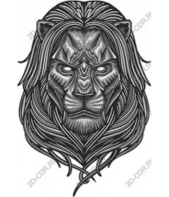 Majestic lion