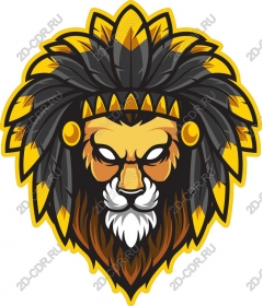  Lion tribal headdress