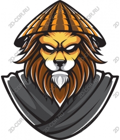  Ferocious lion-samurai