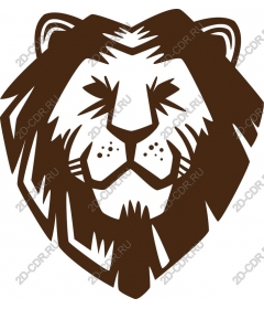  The lion - Majestic graphic element