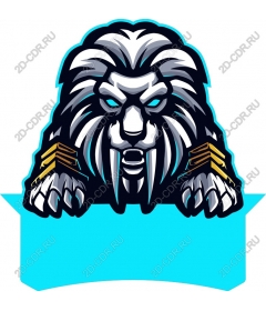  Ferocious lion