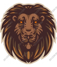  A majestic lion's head