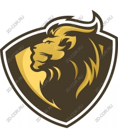 Logo shield Golden Lion