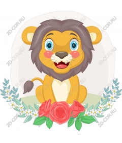  Adorable lion cub