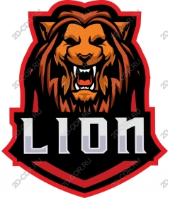  Ferocious lion