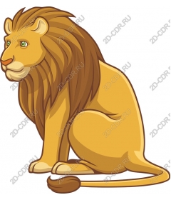 Majestic lion