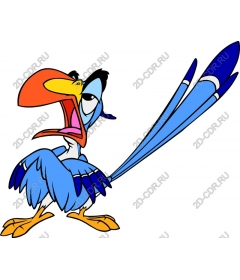  Whimsical Blue Bird