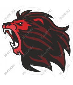  Ferocious lion