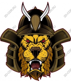  Fierce warrior-lion