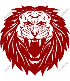  Work roaring lion