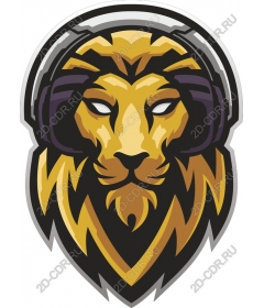 Headphones Fierce Lion