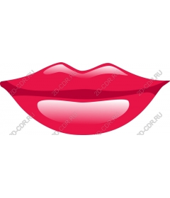  Luscious red lips