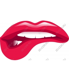  Luscious red lips