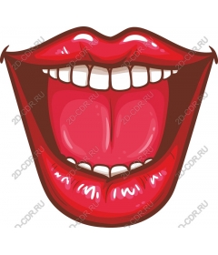  Bright open mouth