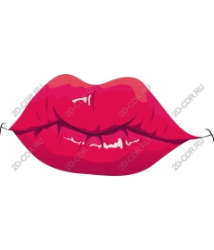  Luscious red lips