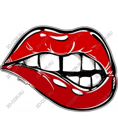  Luscious red lips