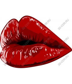  Luscious red lips