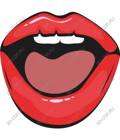  Bright open mouth
