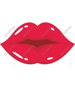  Luscious red lips
