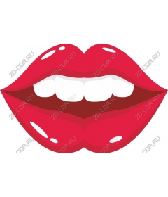  Luscious red lips