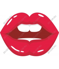  Luscious red lips