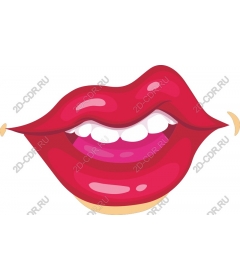  Luscious red lips