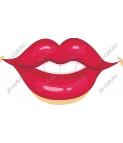  Luscious red lips